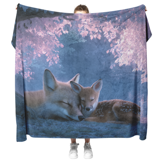 Fox_Cub_and_Baby_Deer_Sherpa_Fleece_Thro_H_Blanket_Model_Mockup.png_15351621