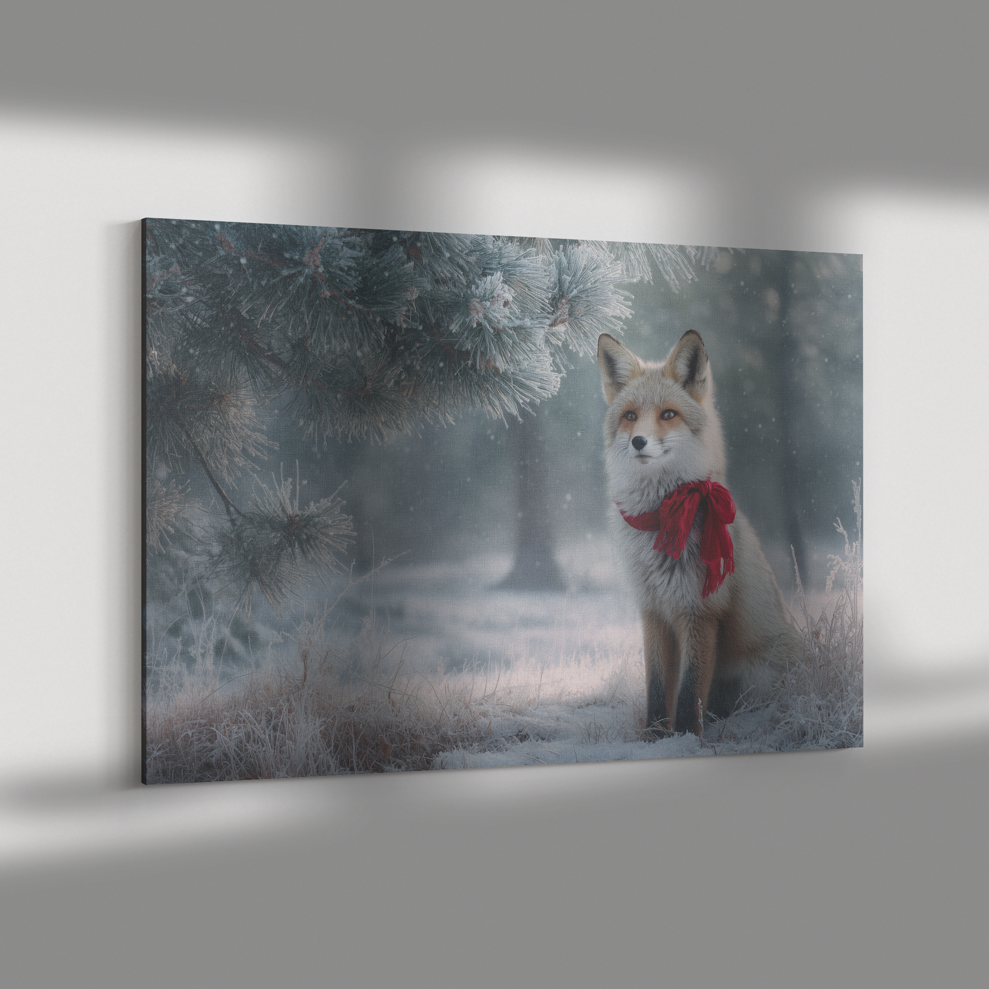 Fox_Wearing_Red_Scarf_Sitting_Beside_Fro_H_Rectangle_Dramatic_Shadow_Mockup.png_15528840
