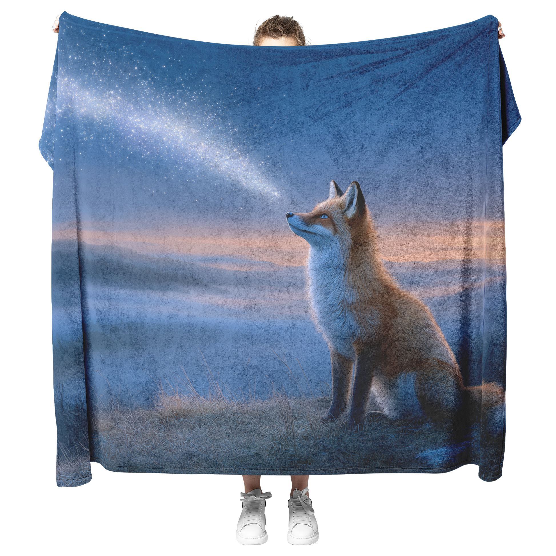 Fox_With_Magical_Paintbrush_Tail_Colorin_H_Blanket_Model_Mockup.png
