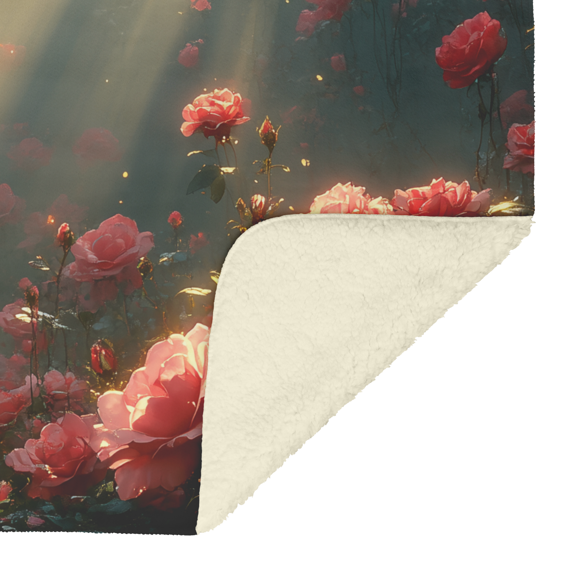 Garden_of_Glowing_Roses_in_Pink_Red_and__H_Blanket_Sherpa_Mockup.png