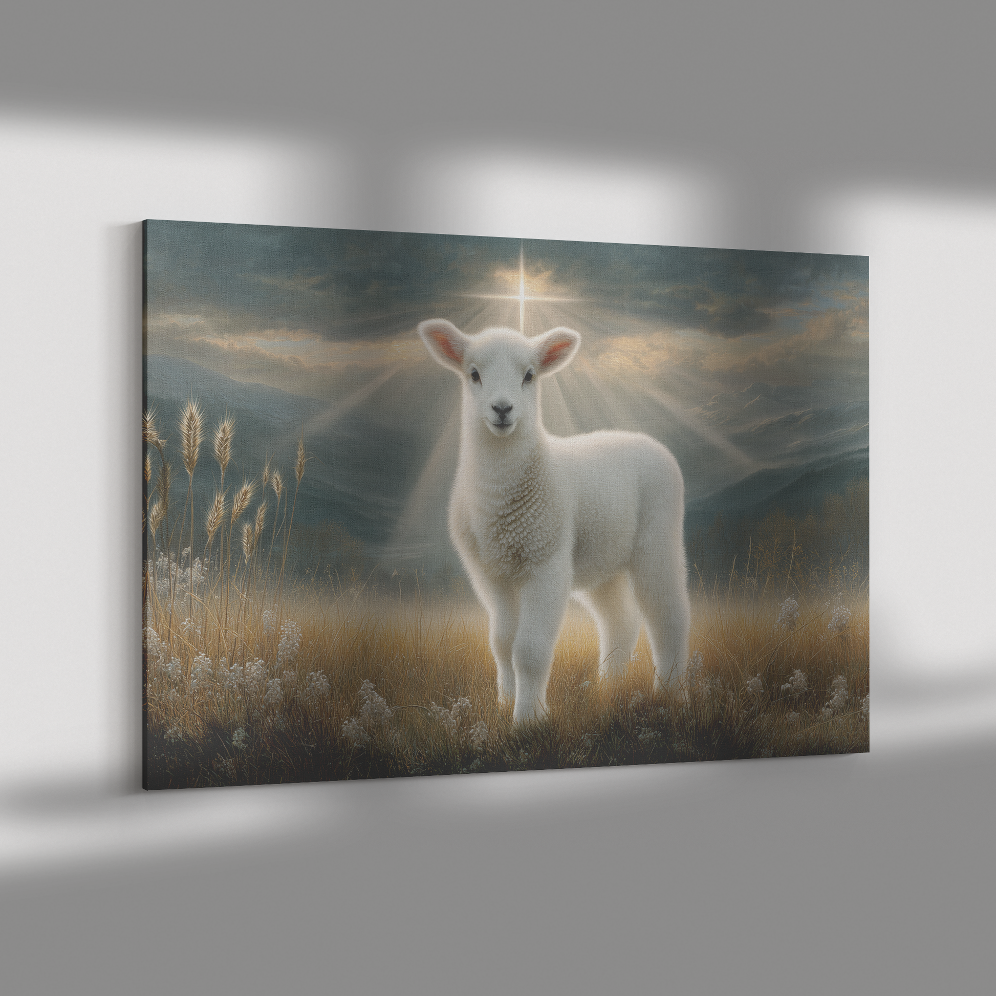 Gentle_Lamb_Beneath_Glowing_Cross_in_Gol_H_Rectangle_Dramatic_Shadow_Mockup.png_15486665