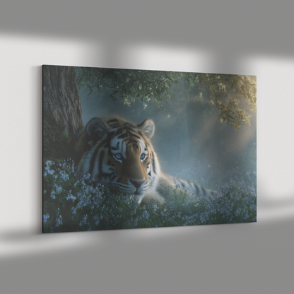 Gentle_Tiger_with_Blue_Eyes_Curled_Up_Un_H_Rectangle_Dramatic_Shadow_Mockup.png_15330582