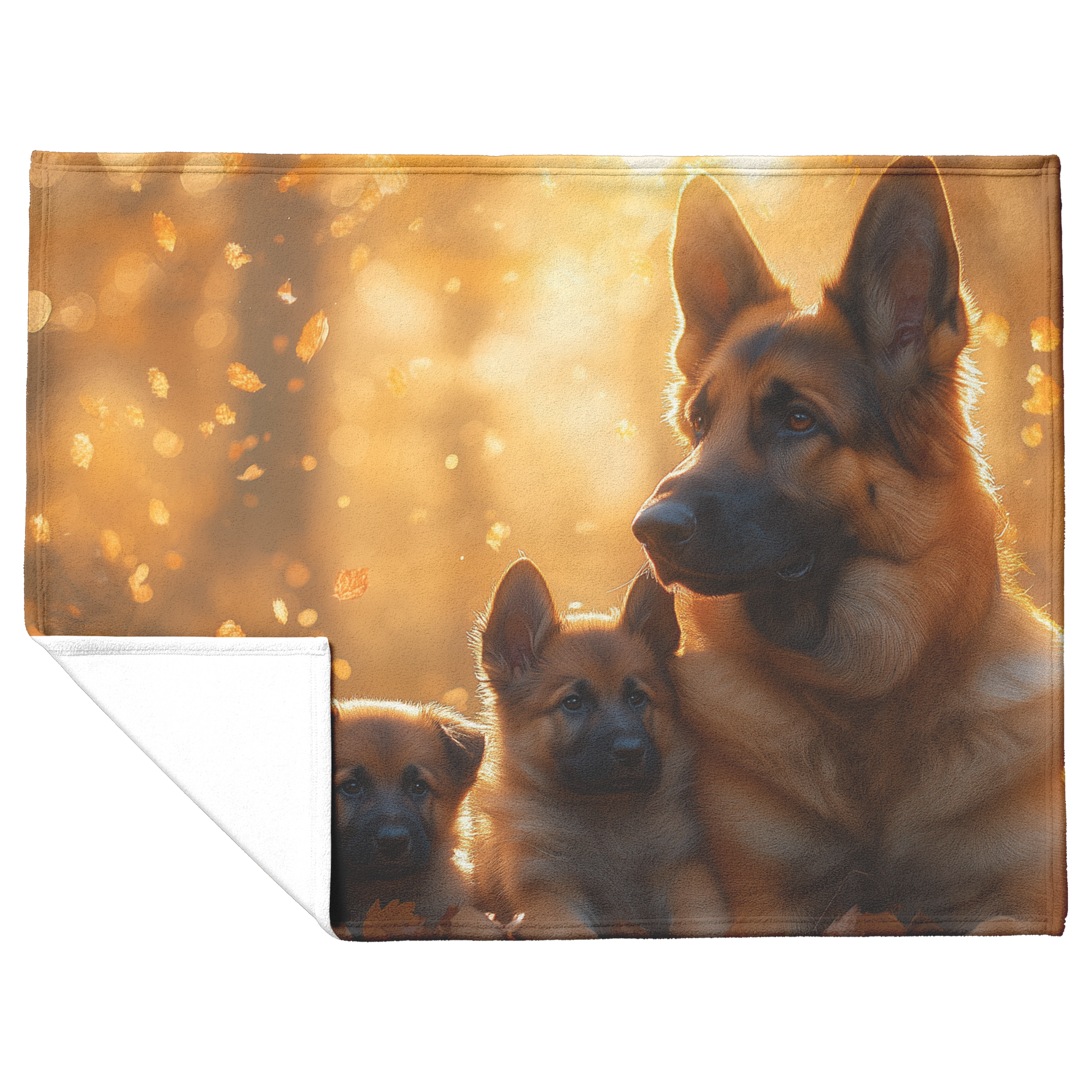 German_Shepherd_Family_in_Autumn_Meadow__H_Blanket_Flat_Fold_Mockup.png