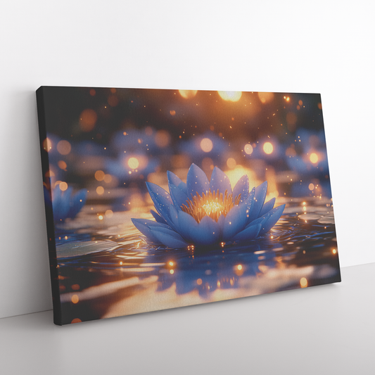 Glowing_Blue_Chrysanthemums_on_Crystal_C_H_Rectangle_Angle_Floor_Mockup.png
