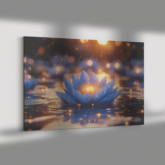 Glowing_Blue_Chrysanthemums_on_Crystal_C_H_Rectangle_Dramatic_Shadow_Mockup.png