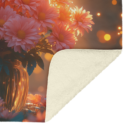 Glowing_Blue_Poppy_on_Water_with_Golden__H_Blanket_Sherpa_Mockup.png