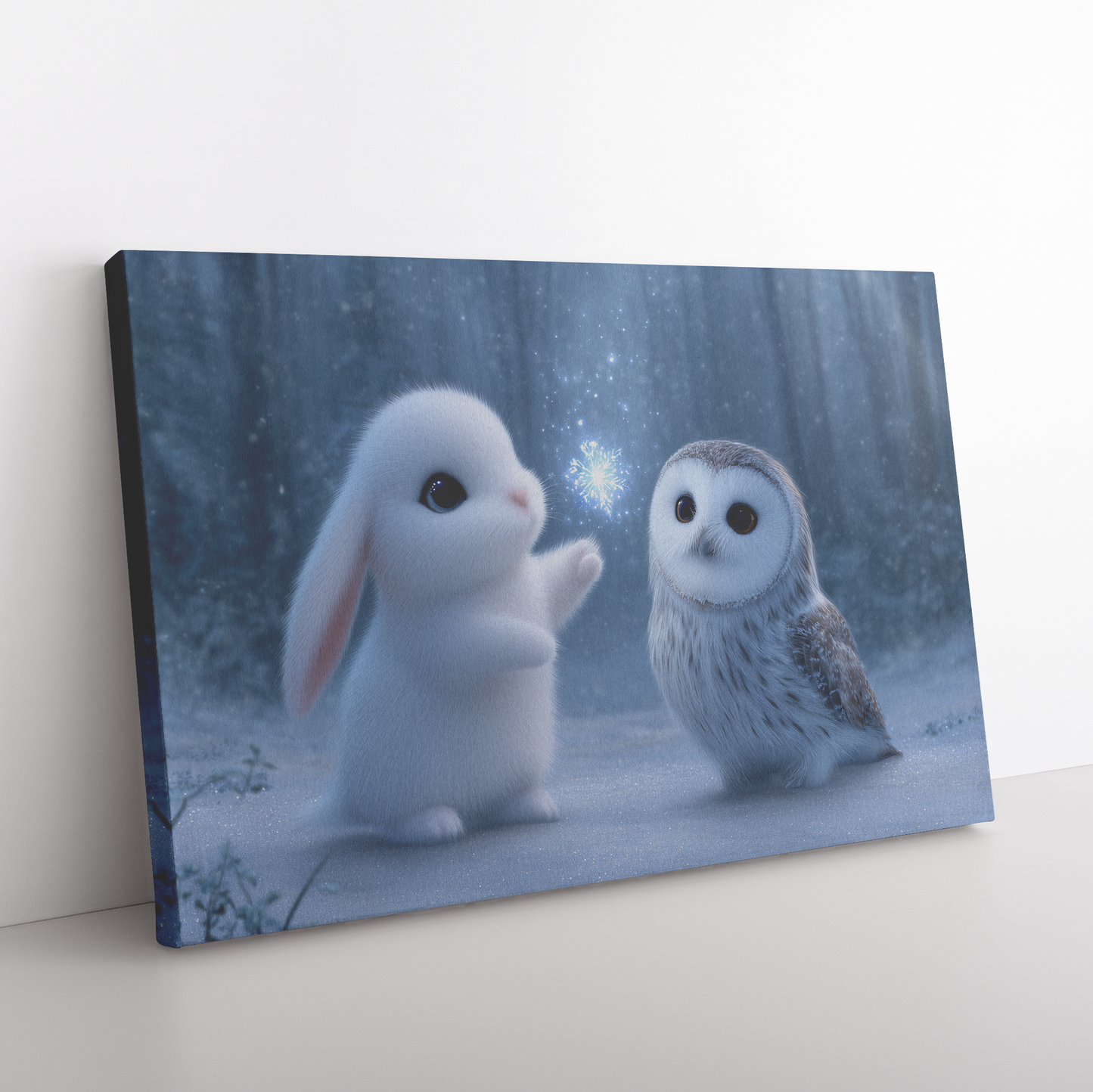 Glowing_Bunny_and_Baby_Owl_Building_Snow_H_Rectangle_Angle_Floor_Mockup.png_15528074