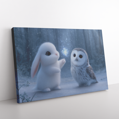 Glowing_Bunny_and_Baby_Owl_Building_Snow_H_Rectangle_Angle_Floor_Mockup.png_15528074