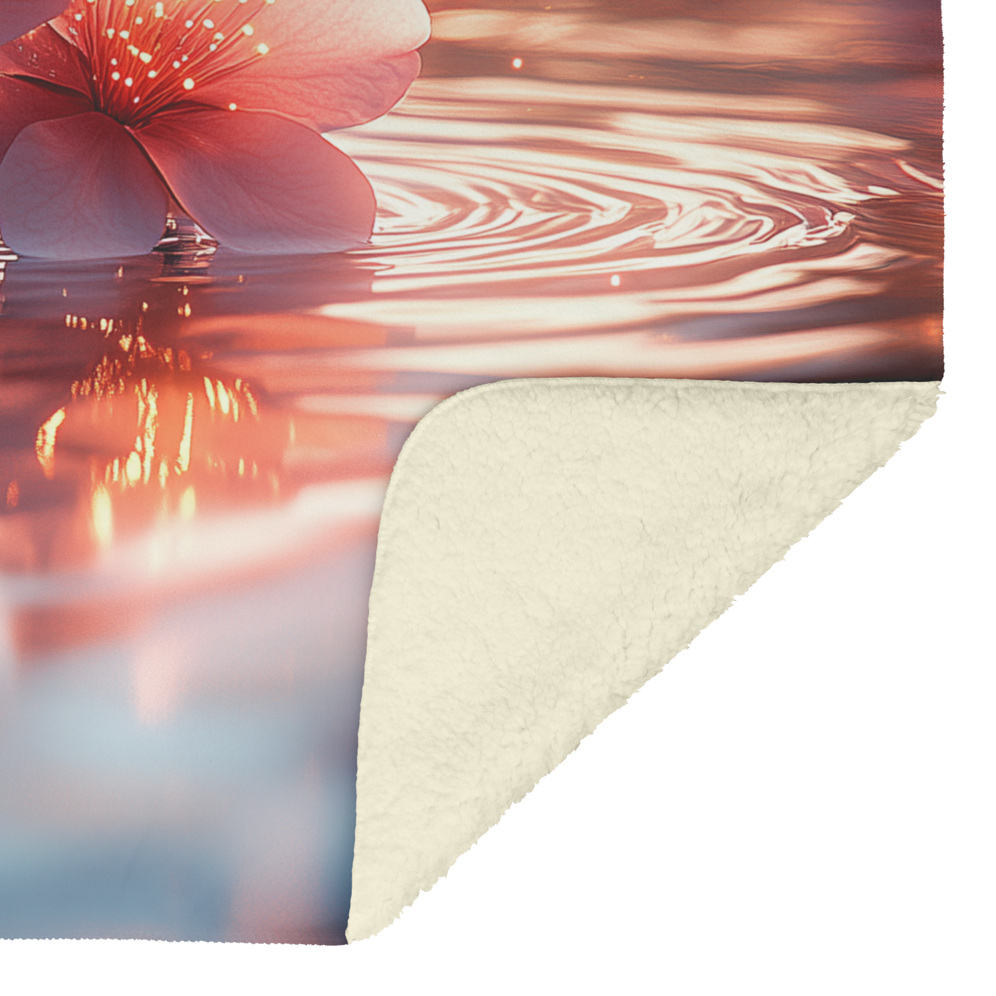 Glowing_Cherry_Blossom_Petals_on_Pond_wi_H_Blanket_Sherpa_Mockup.png