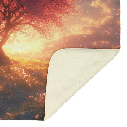 Glowing_Cherry_Blossom_Tree_on_Misty_Hil_H_Blanket_Sherpa_Mockup.png