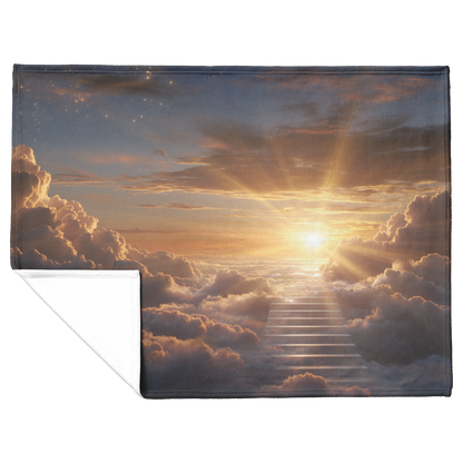 Glowing_Cloud_Stairway_Ascending_Into_Ra_H_Blanket_Flat_Fold_Mockup.png