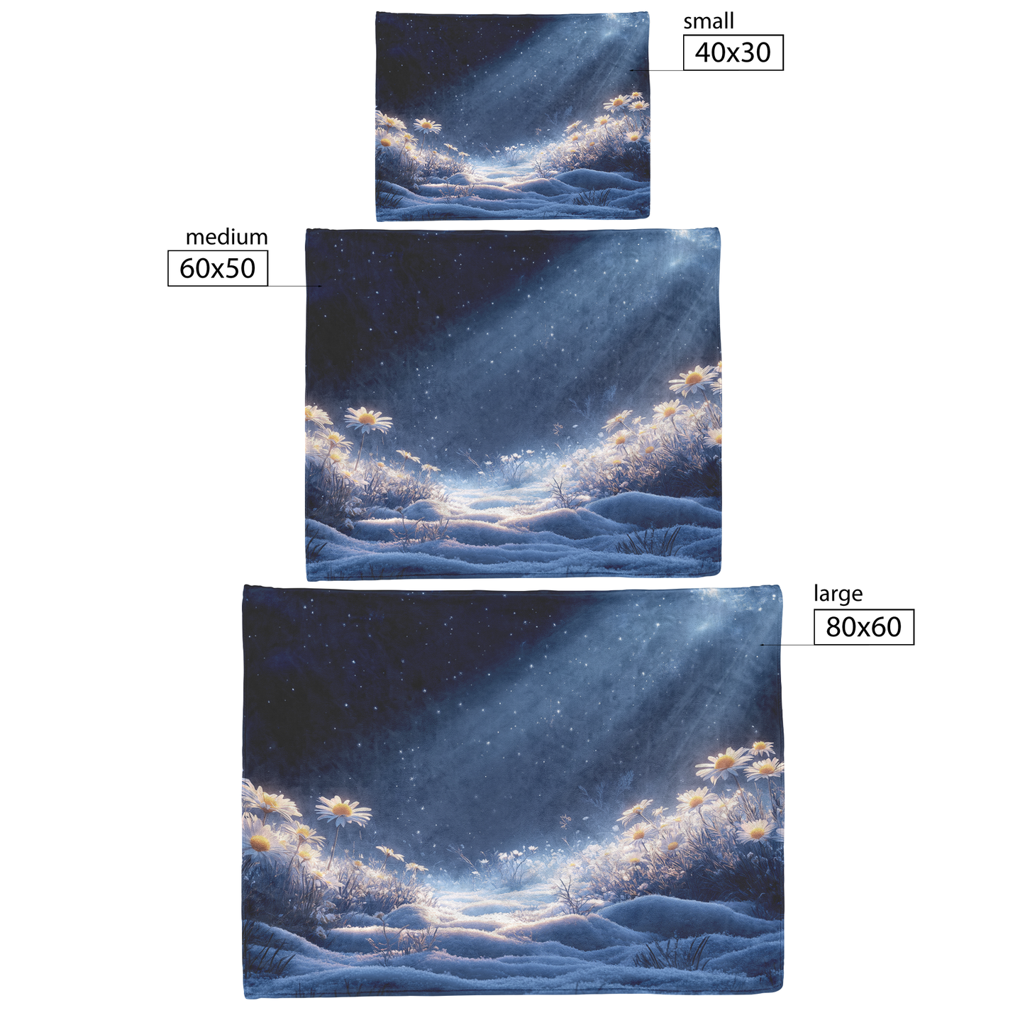 Glowing_Daisies_in_Frost-Covered_Meadow__H_Blanket_Size_Options_Mockup.png