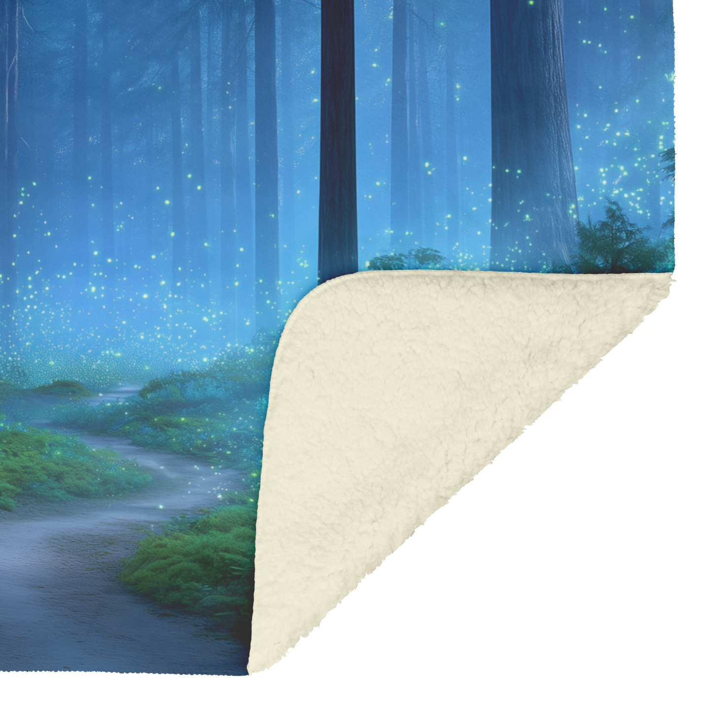 Glowing_Enchanted_Forest_With_Sparkling__H_Blanket_Sherpa_Mockup.png