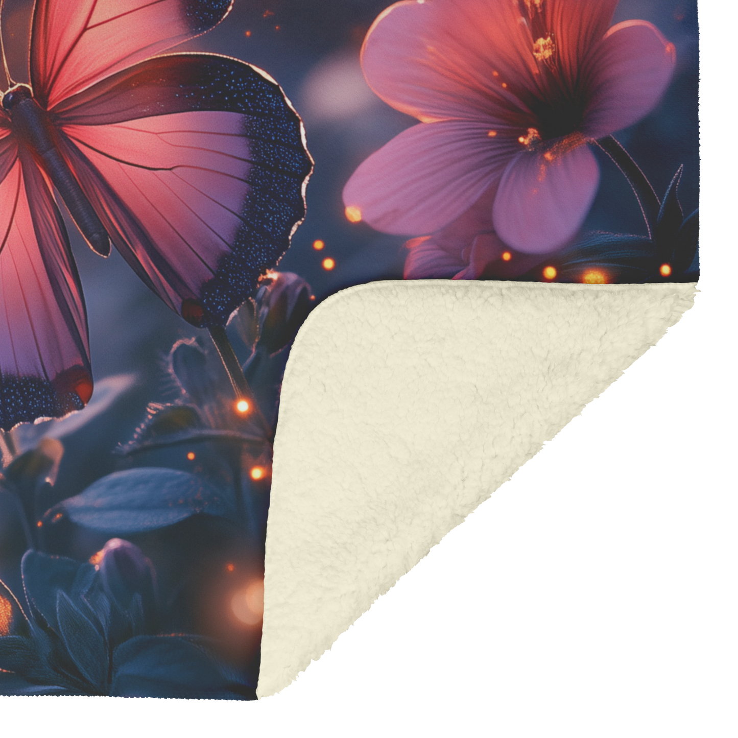 Glowing_Geranium_Blossoms_with_Sunrise_L_H_Blanket_Sherpa_Mockup.png