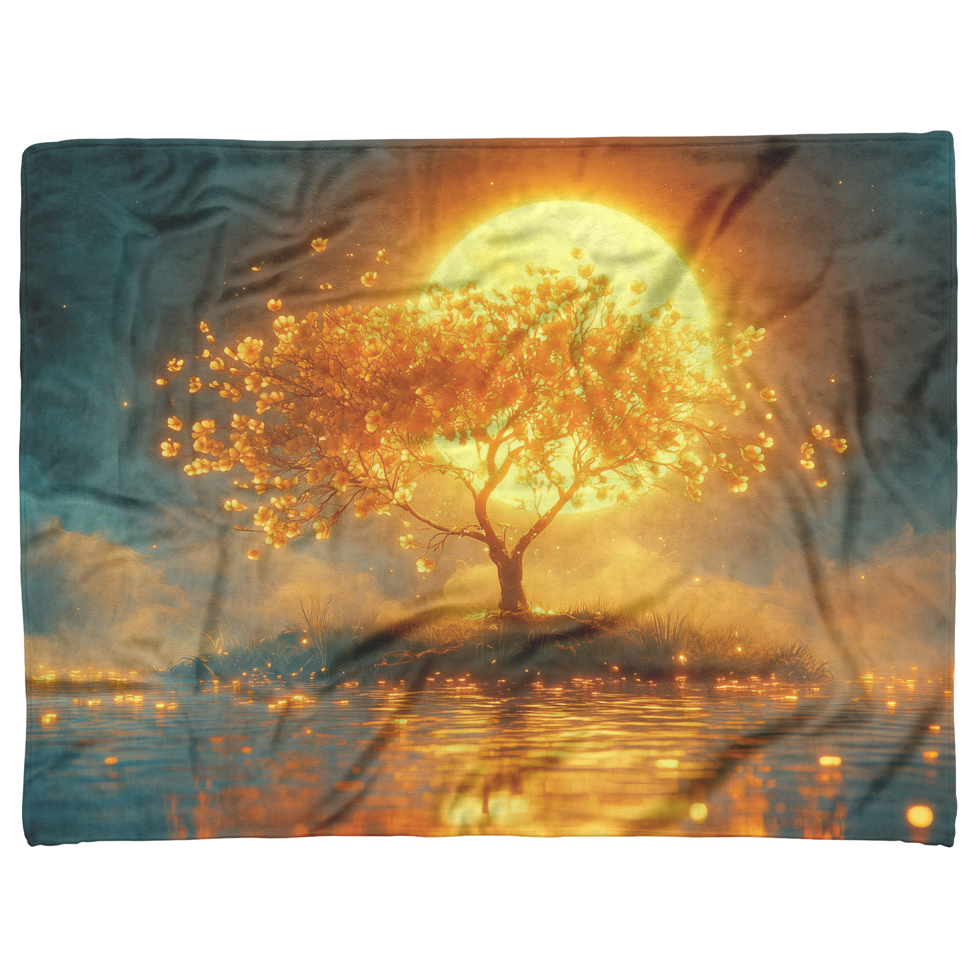 Glowing_Geranium_Bush_with_Silver_Light__H_Blanket_AS_Flat_Mockup.png