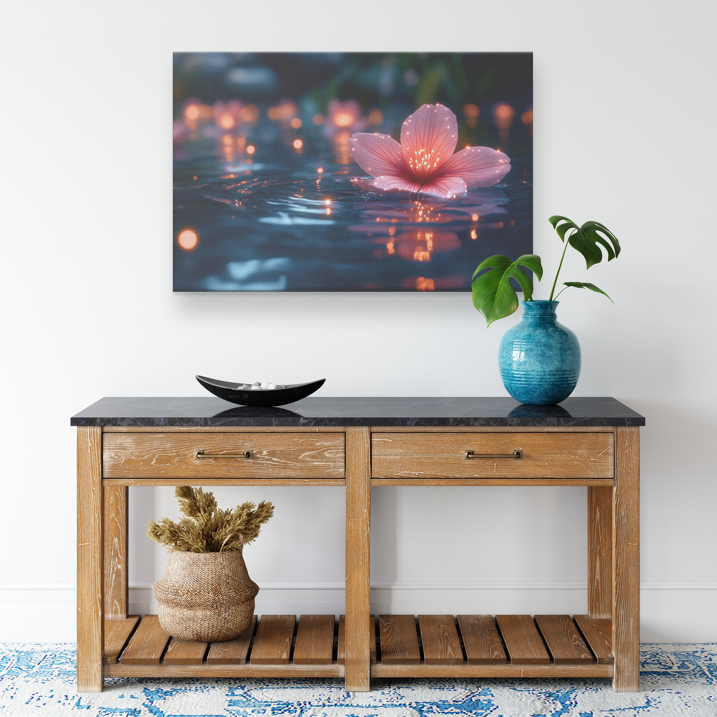 Glowing_Geranium_Petals_Floating_on_Crys_H_Rectangle_Smaller_Lifestyle_Mockup.png