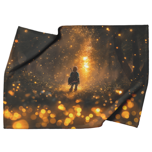 Glowing_Heroic_Warrior_in_Mystical_Fores_H_Blanket_Top_Bottom_Folds_Mockup.png