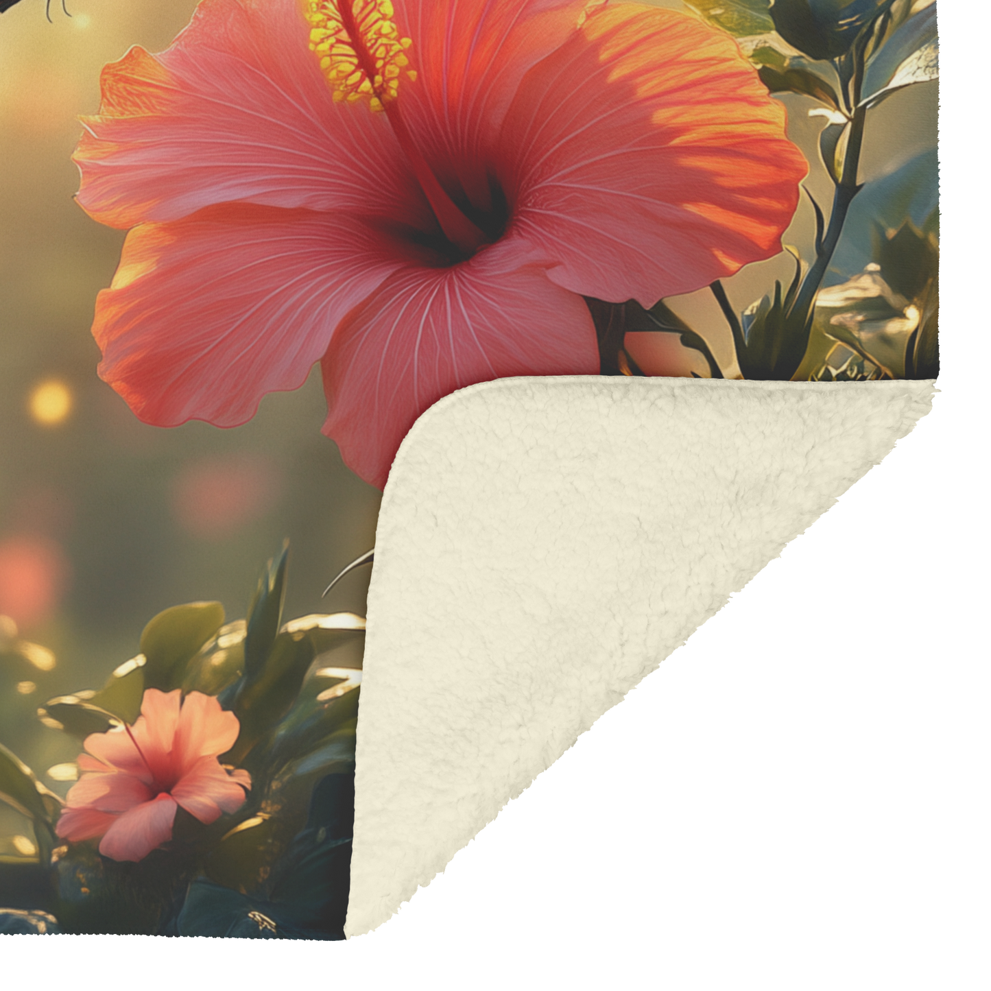 Glowing_Hibiscus_Bush_with_Red_Pink_Yell_H_Blanket_Sherpa_Mockup.png