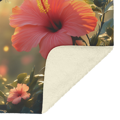 Glowing_Hibiscus_Bush_with_Red_Pink_Yell_H_Blanket_Sherpa_Mockup.png