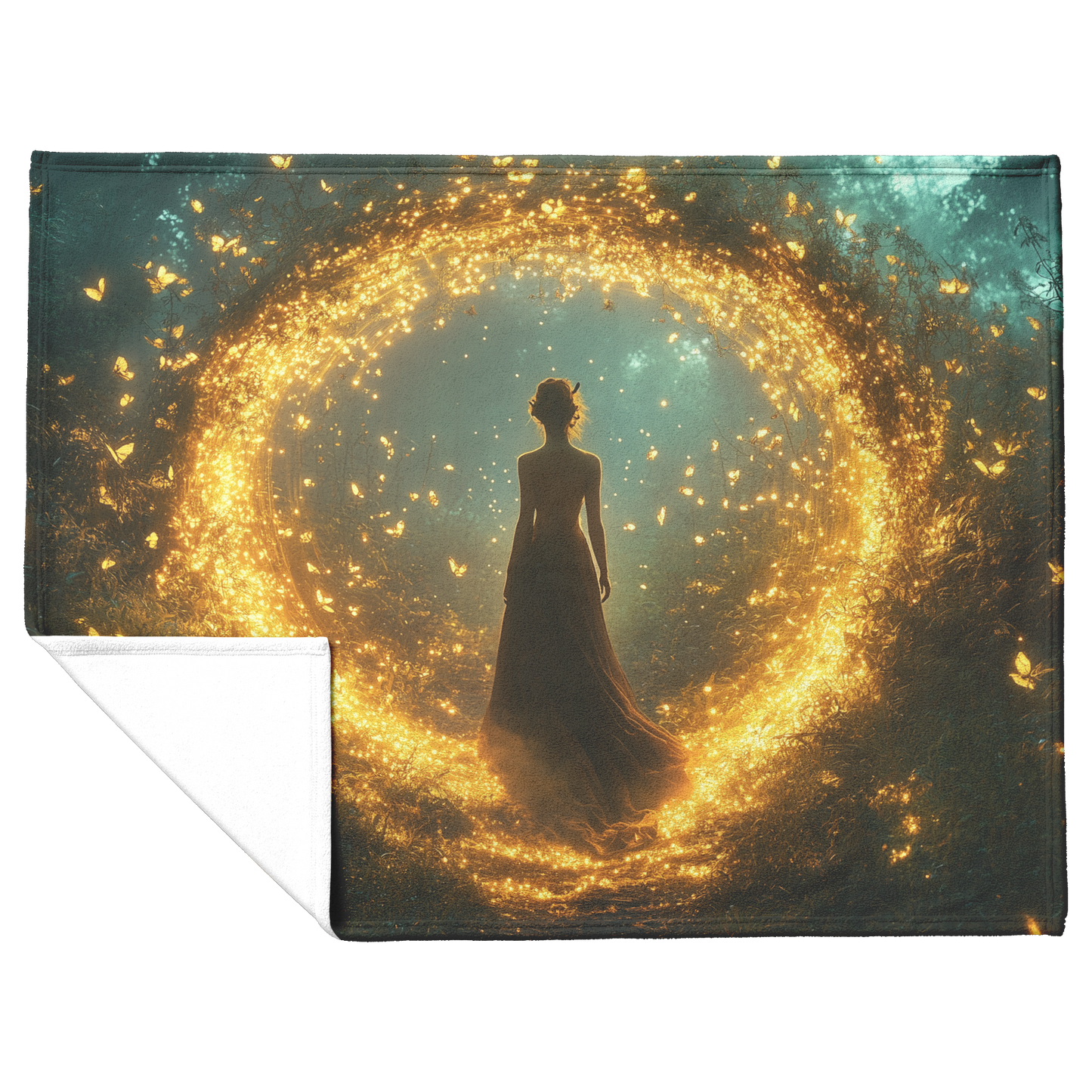Glowing_Jasmine_Archway_with_Butterflies_H_Blanket_Flat_Fold_Mockup.png