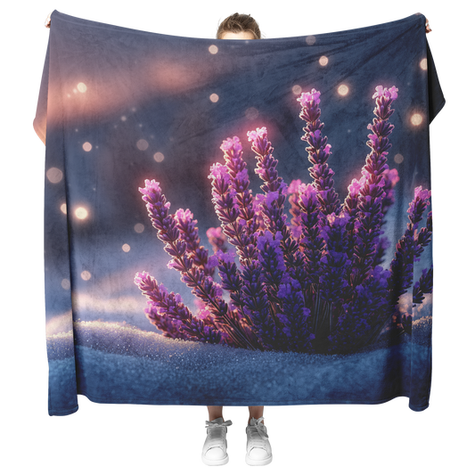 Glowing_Lavender_Flowers_with_Morning_Li_H_Blanket_Model_Mockup.png