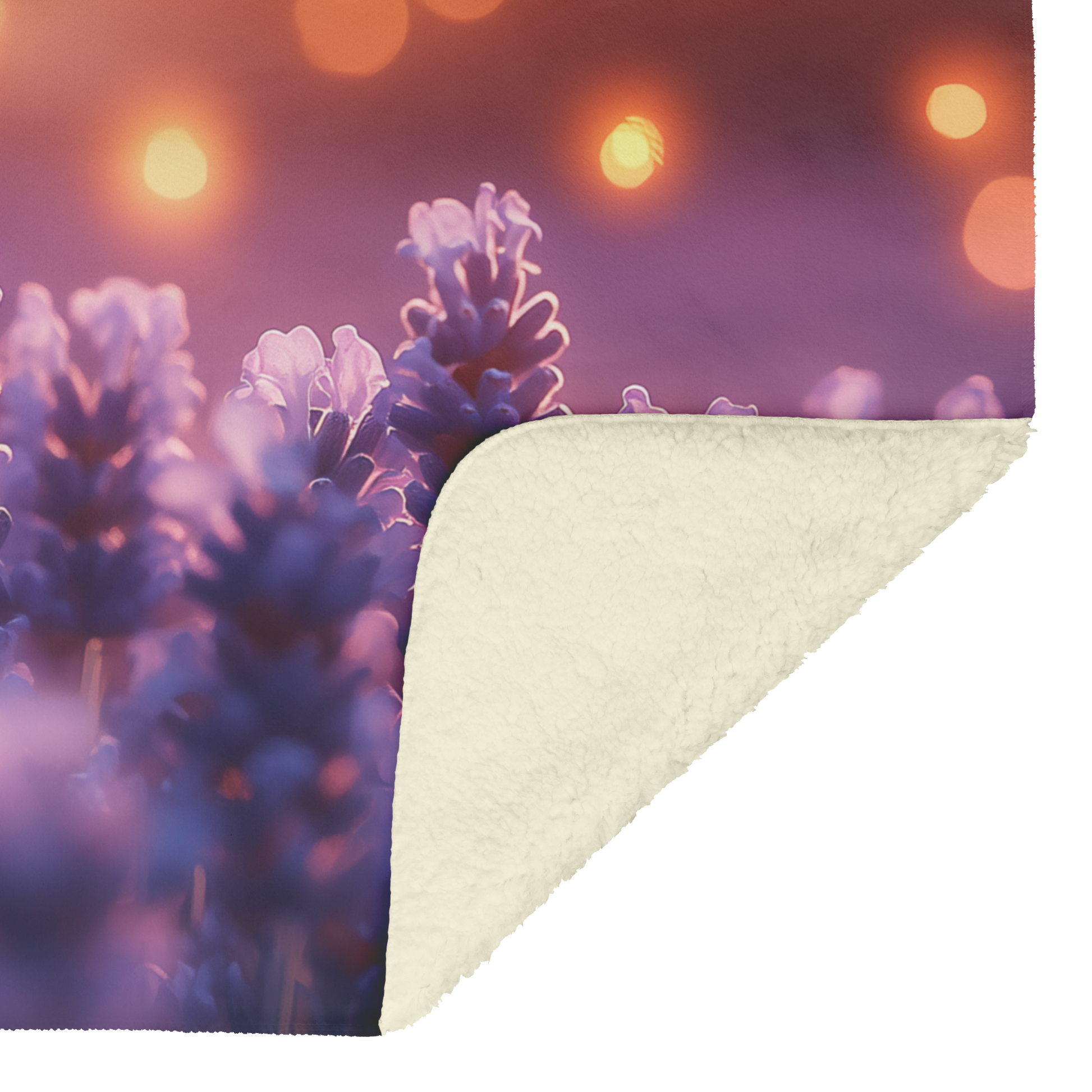 Glowing_Lavender_Plant_with_Light_Trails_H_Blanket_Sherpa_Mockup.png