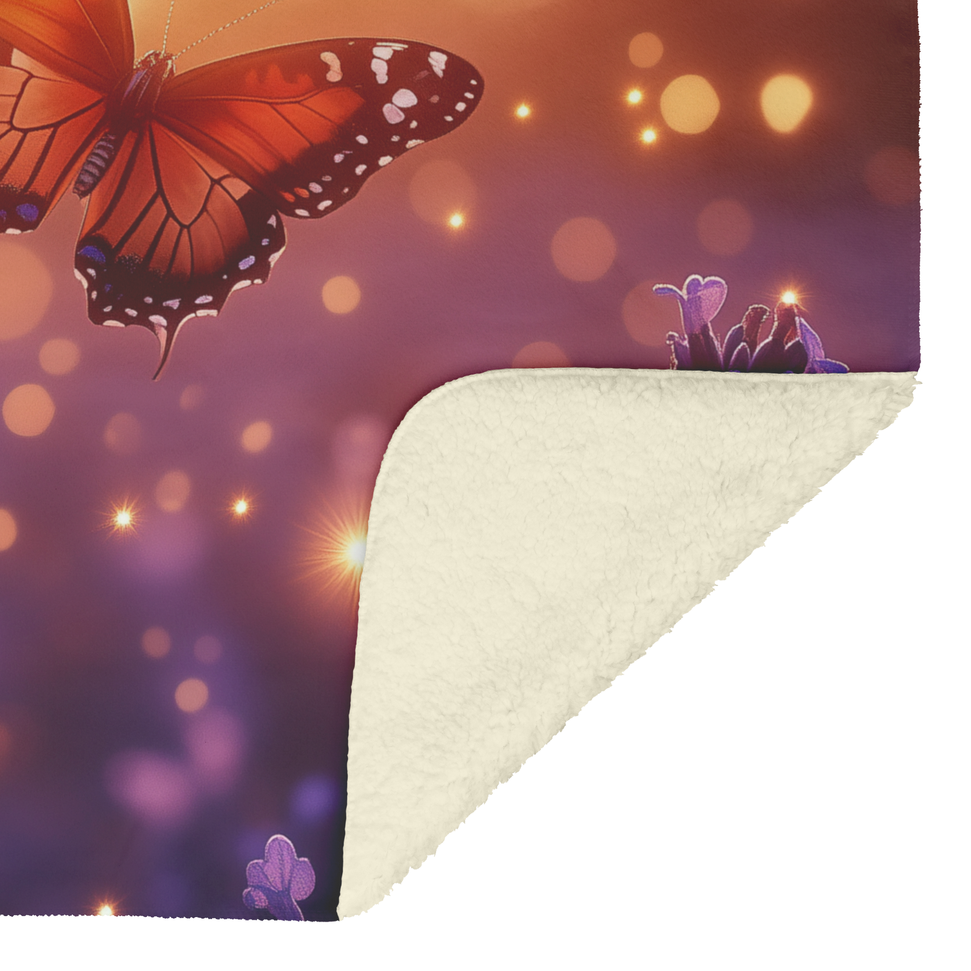 Glowing_Lavender_Plant_with_Light_Trails_H_Blanket_Sherpa_Mockup.png