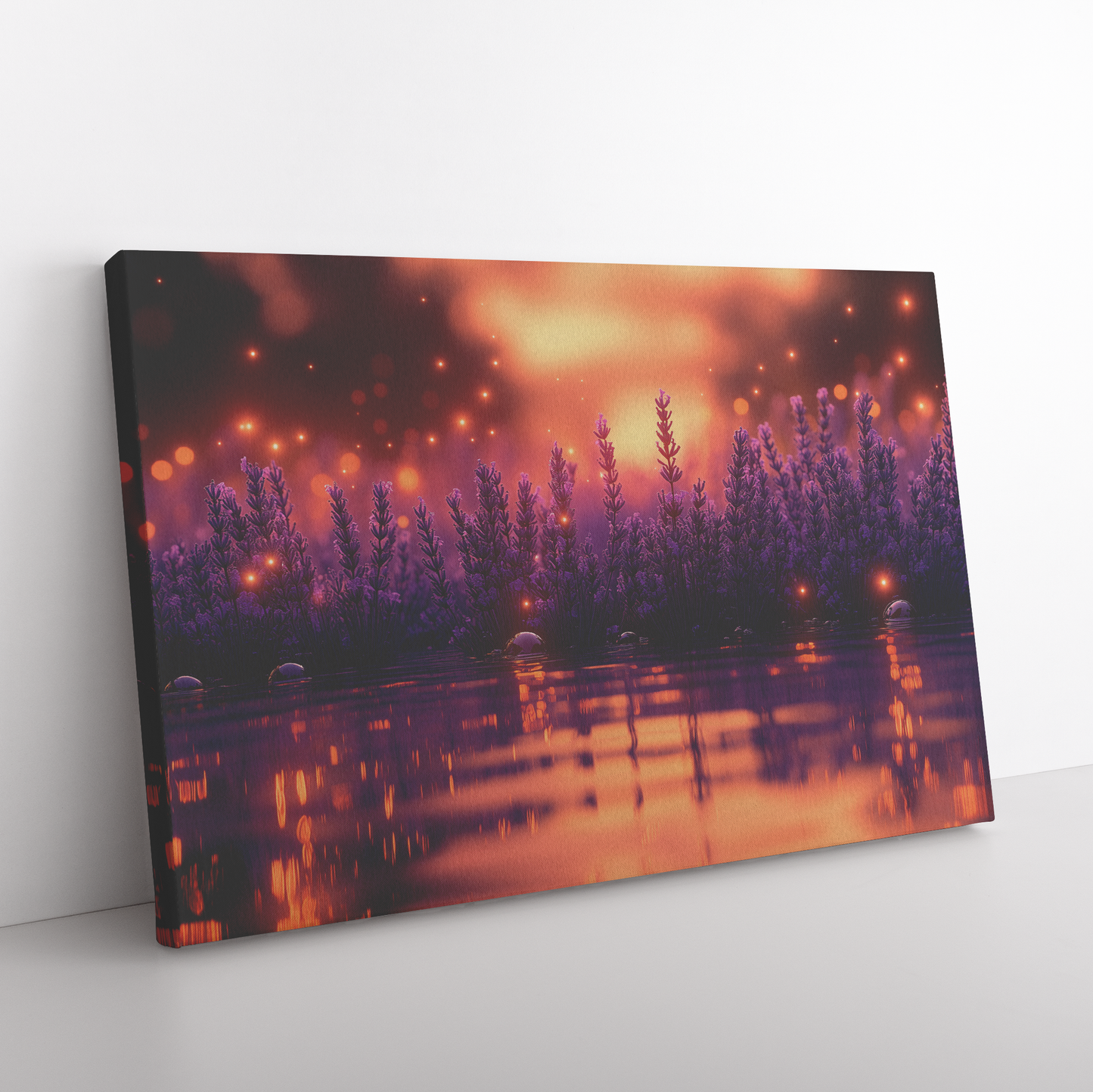Glowing_Lavender_Plants_Reflected_in_a_P_H_Rectangle_Angle_Floor_Mockup.png