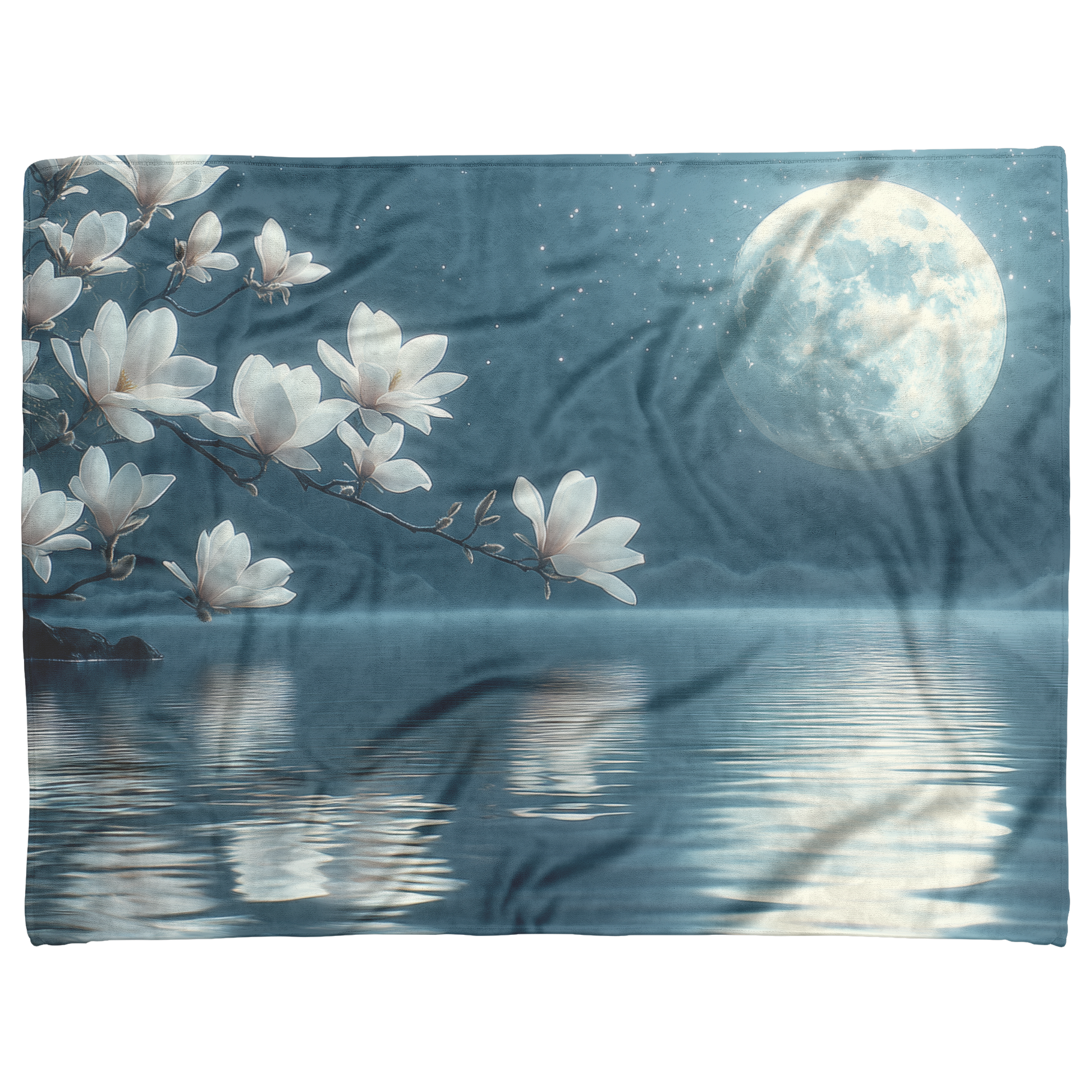 Glowing_Magnolia_Branch_with_Moon_Mist_S_H_Blanket_AS_Flat_Mockup.png