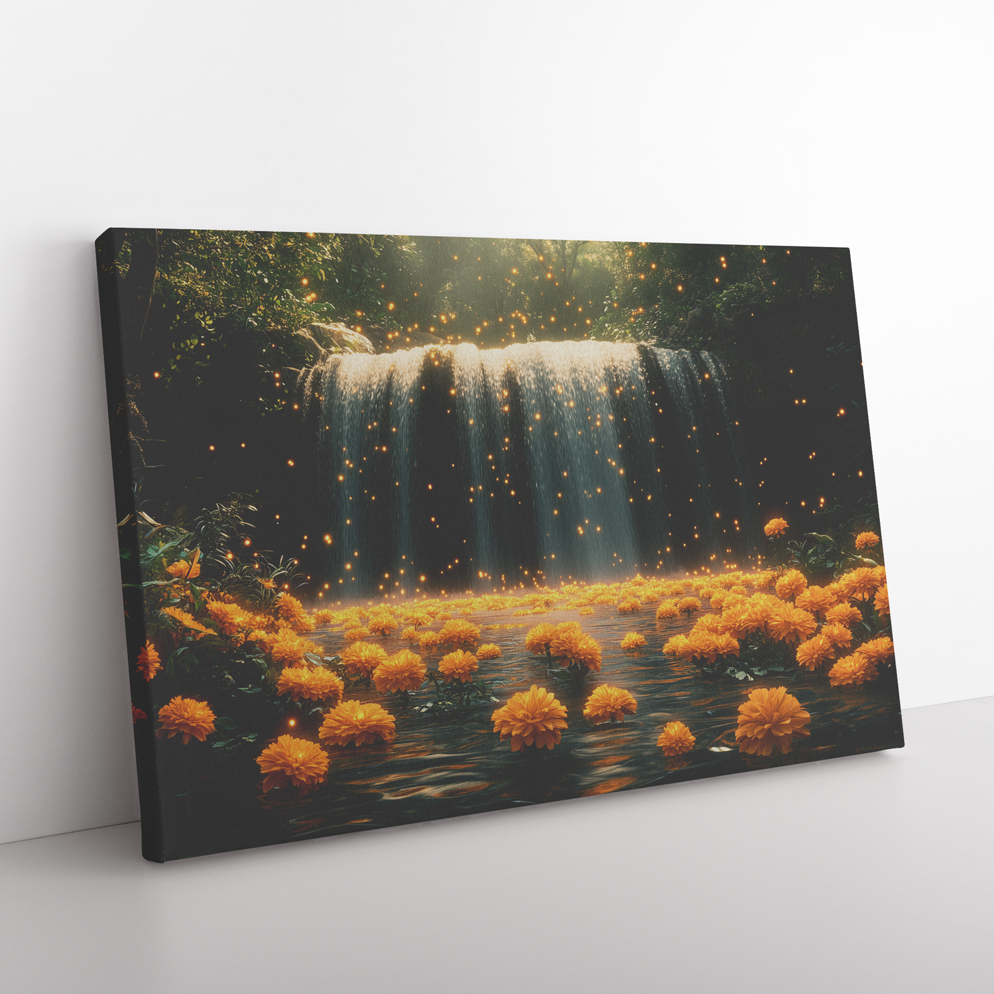 Glowing_Marigold_Flowers_Blooming_Beside_H_Rectangle_Angle_Floor_Mockup.png
