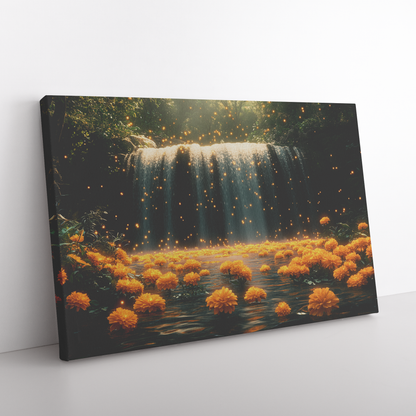 Glowing_Marigold_Flowers_Blooming_Beside_H_Rectangle_Angle_Floor_Mockup.png