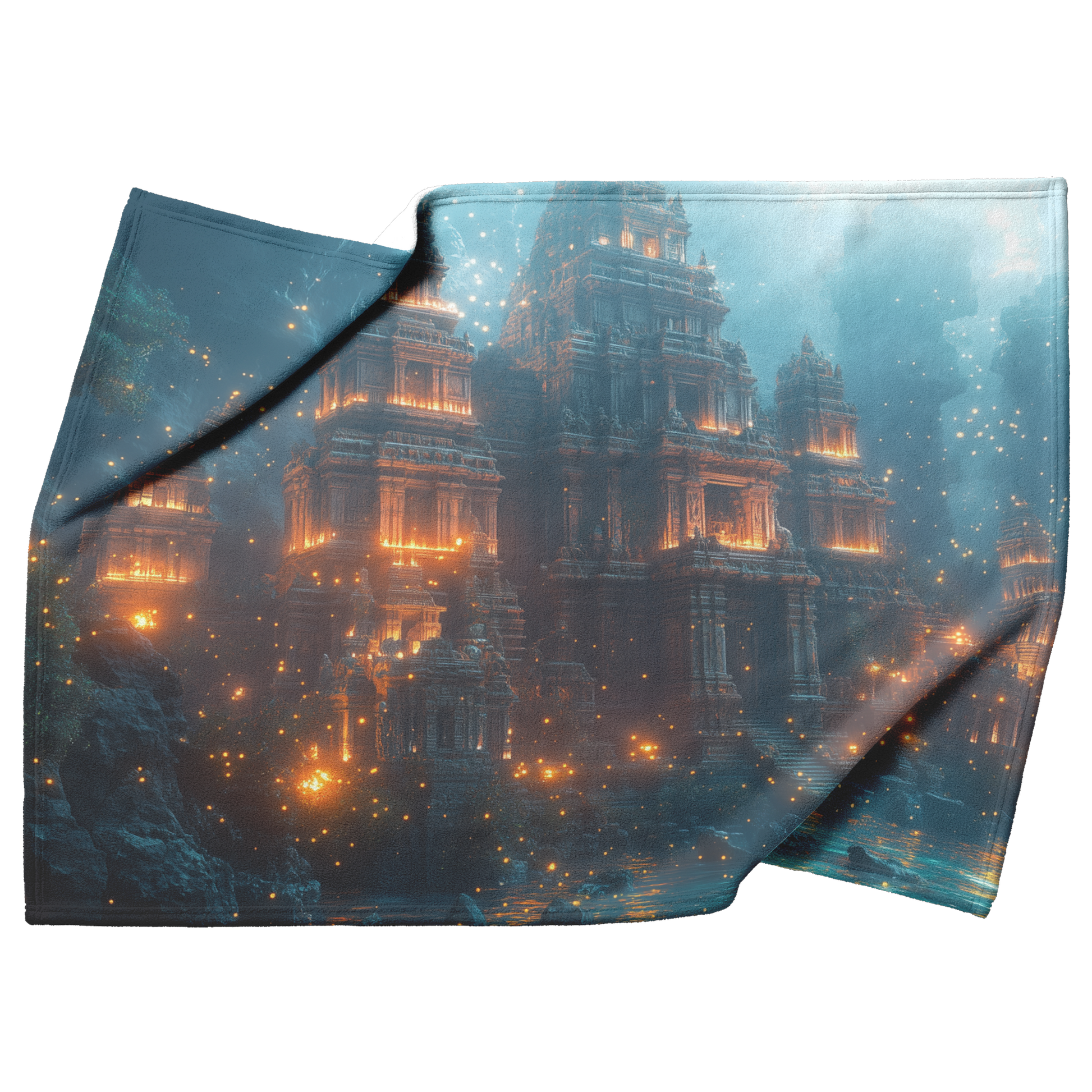 Glowing_Mermaid_Temple_Surrounded_by_Sea_H_Blanket_Top_Bottom_Folds_Mockup.png