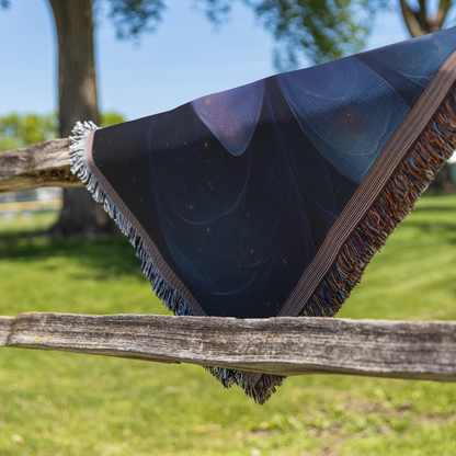 Glowing_Nebula_Woven_Throw_Blanket_Swirl_Fence_H_Mockup.png