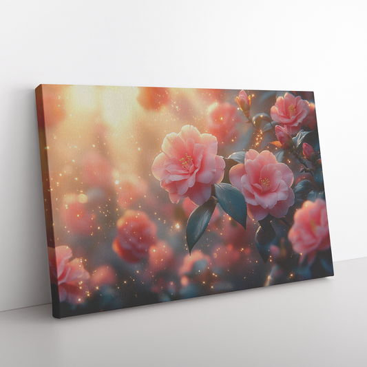 Glowing_Pink_Camellias_Blooming_in_a_Pea_H_Rectangle_Angle_Floor_Mockup.png