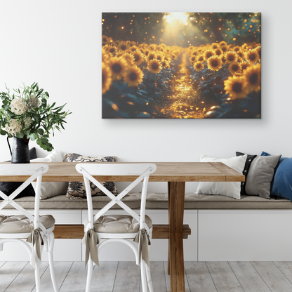 Glowing_Sunflowers_Blooming_along_a_Gold_H_Rectangle_Larger_Lifestyle_Mockup.png