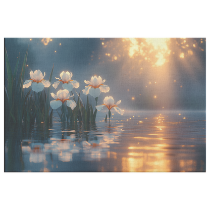 Glowing_White_Irises_Reflecting_on_Cryst_H_Rectangle_Main_Mockup.png