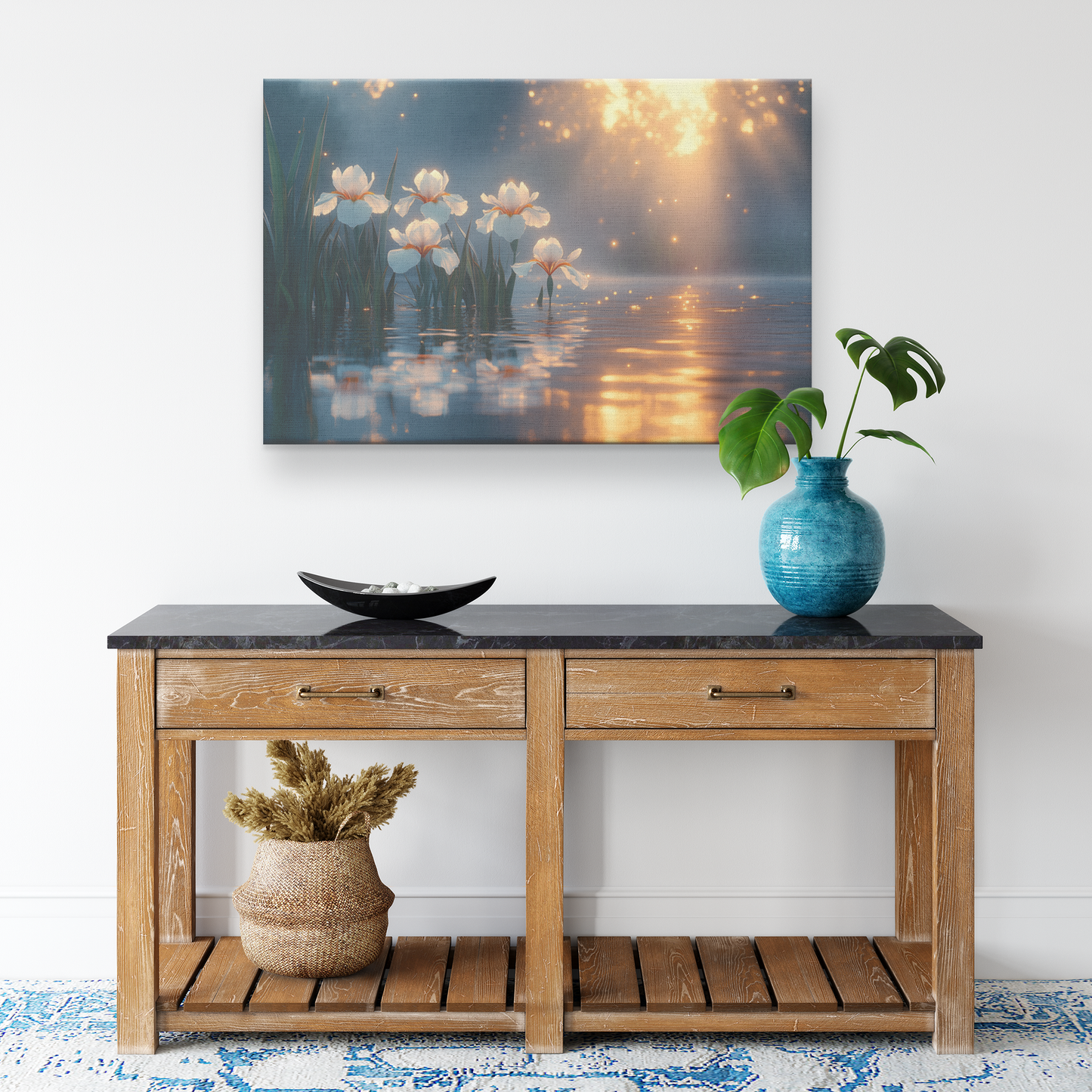 Glowing_White_Irises_Reflecting_on_Cryst_H_Rectangle_Smaller_Lifestyle_Mockup.png