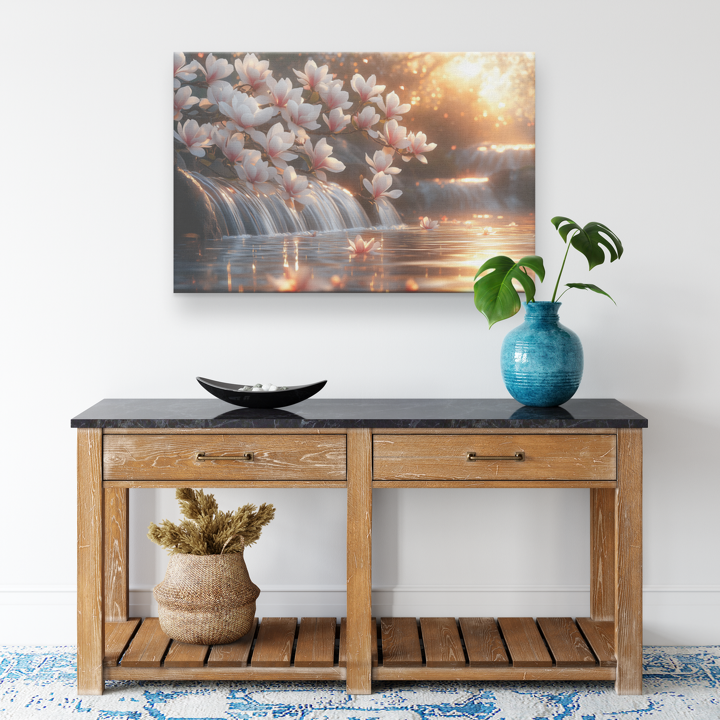 Glowing_White_Magnolia_Blossoms_by_a_Wat_H_Rectangle_Smaller_Lifestyle_Mockup.png