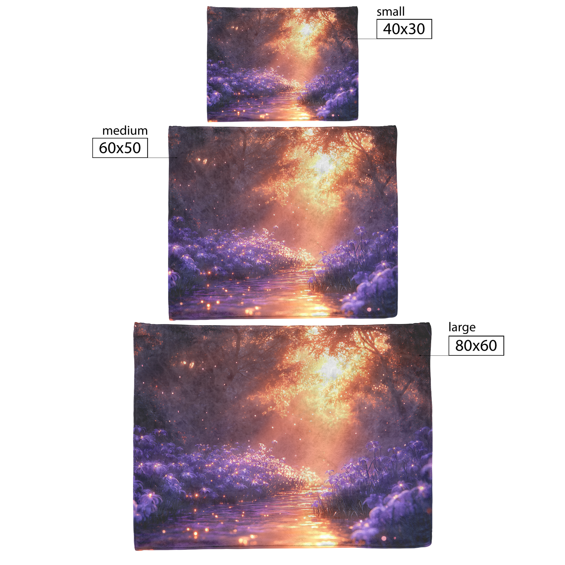 Glowing_White_and_Purple_Irises_by_Fores_H_Blanket_Size_Options_Mockup.png