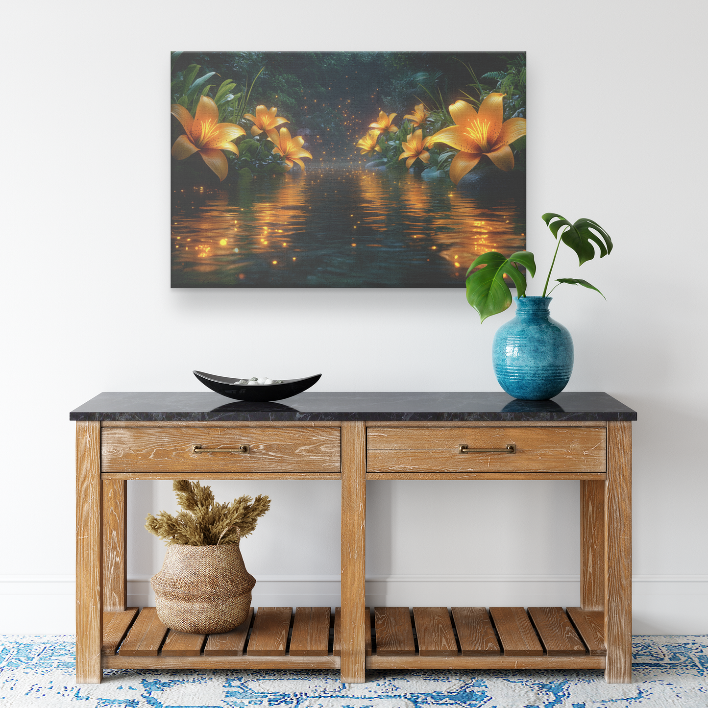 Glowing_Yellow_Lilies_Blooming_Along_a_G_H_Rectangle_Smaller_Lifestyle_Mockup.png