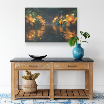 Glowing_Yellow_Lilies_Blooming_Along_a_G_H_Rectangle_Smaller_Lifestyle_Mockup.png