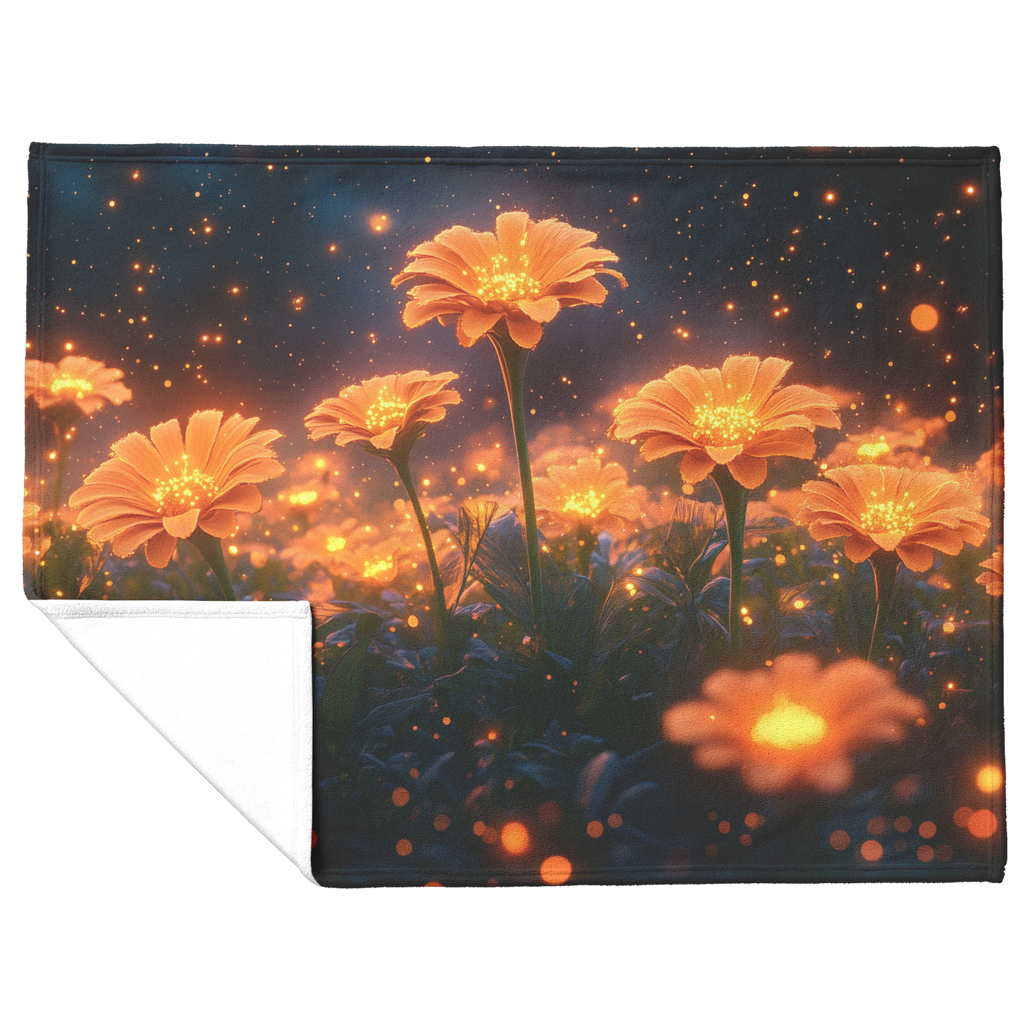 Glowing_Zinnias_Under_Starlit_Sky_with_L_H_Blanket_Flat_Fold_Mockup.png