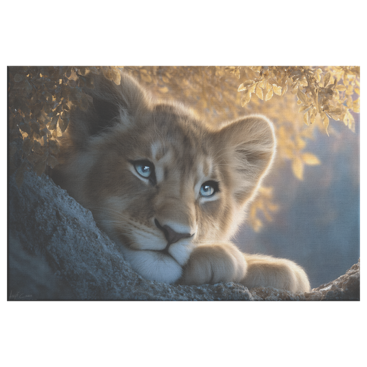 Golden_Lion_Cub_with_Blue_Eyes_Curled_in_H_Rectangle_Main_Mockup.png_15486720
