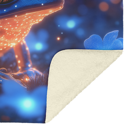 Golden_Poison_Dart_Frog_Silhouette_with__H_Blanket_Sherpa_Mockup.png