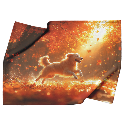 Golden_Retriever_in_Autumn_Forest_with_O_H_Blanket_Top_Bottom_Folds_Mockup.png
