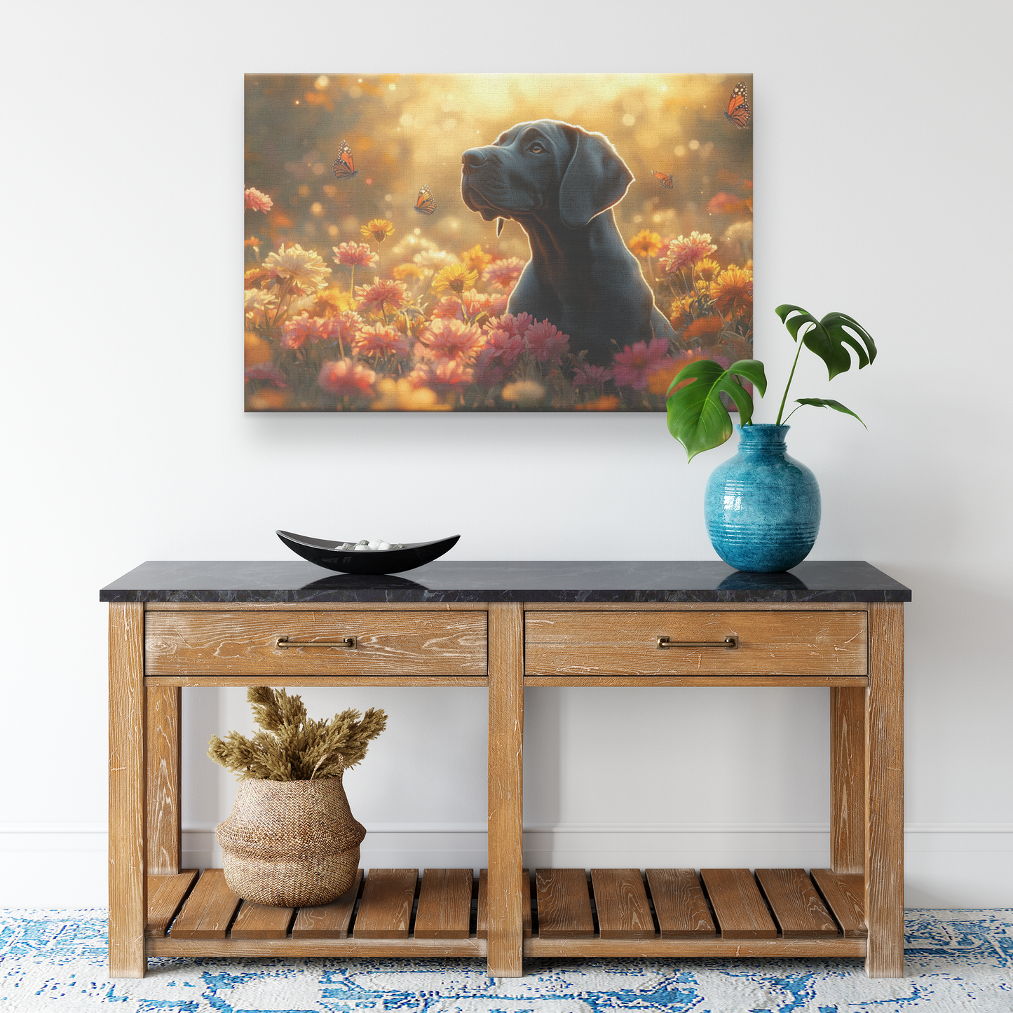 Great_Dane_Puppy_Sitting_in_Glowing_Wild_H_Rectangle_Smaller_Lifestyle_Mockup.png