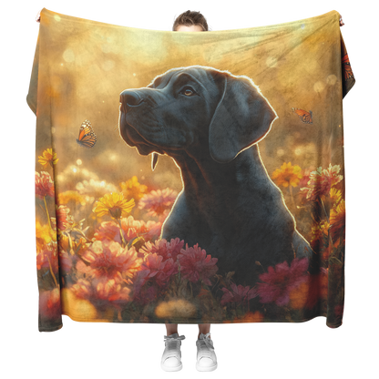 Great_Dane_Puppy_in_Glowing_Wildflower_M_H_Blanket_Model_Mockup.png