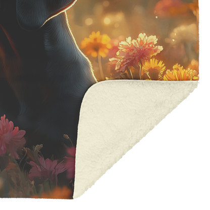 Great_Dane_Puppy_in_Glowing_Wildflower_M_H_Blanket_Sherpa_Mockup.png