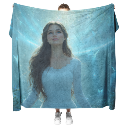Heavenly_Angel_Surrounded_By_Glowing_But_H_Blanket_Model_Mockup.png