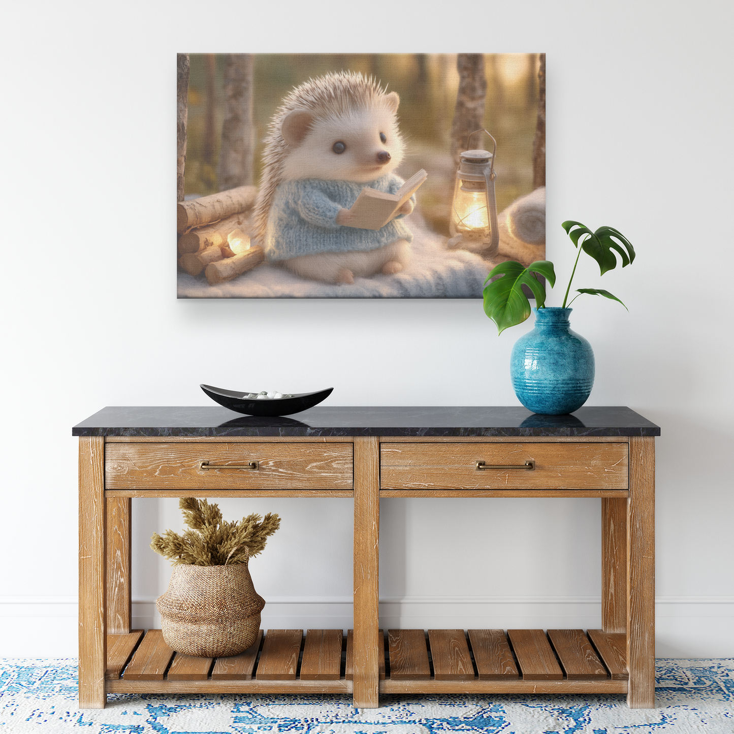 Hedgehog_in_Knit_Sweater_Reading_Book_Be_H_Rectangle_Smaller_Lifestyle_Mockup.png_15487615